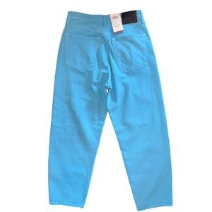 Levi's® Made & Crafted®
BARREL CROP WOMEN'S JEANS Blue Mist